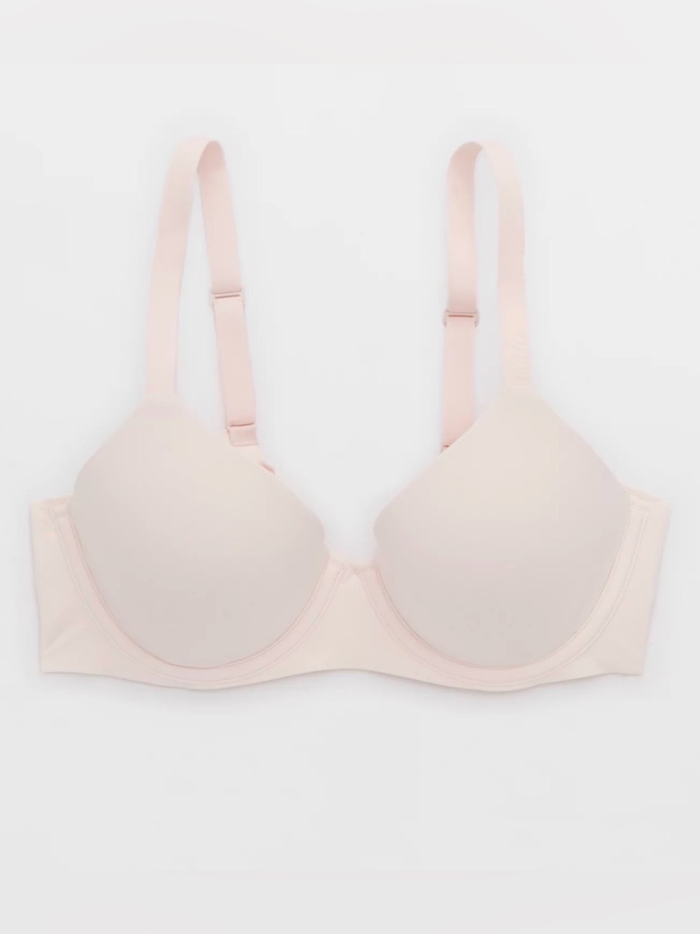 aerie Smoothez Full Coverage Lightly Lined Bra - Ballet Pink